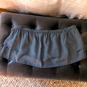 Club Monaco Layered Strapless Top